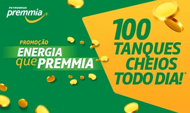 Postos Petrobras vão sortear 100 tanques cheios em prêmios diariamente em nova promoção