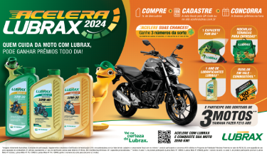 Motos e prêmios instantâneos: promoção Acelera Lubrax está de volta