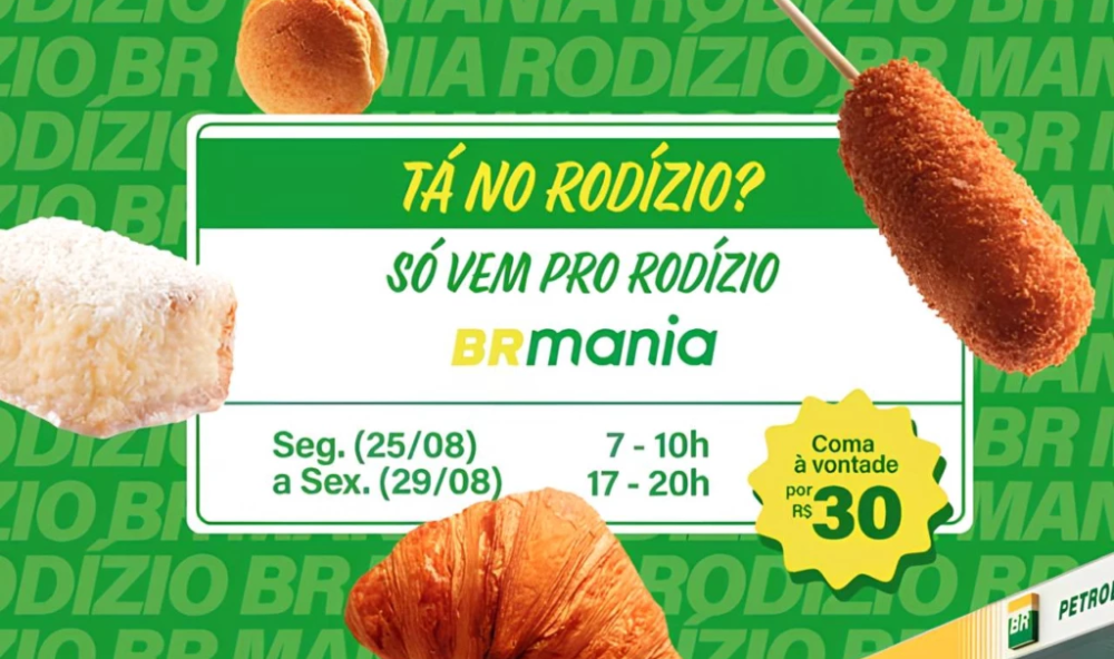 BR Mania inova e cria semana de rodízio gastronômico inspirada no rodízio de placas