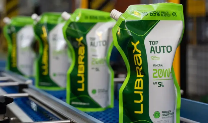 Lubrax lança embalagem com 65% menos plástico e avança na  inovação do mercado de lubrificantes