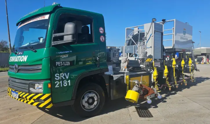 BR Aviation amplia frota de Unidades de Abastecimento de  Aeronaves 100% elétrica com início de operação em Guarulhos