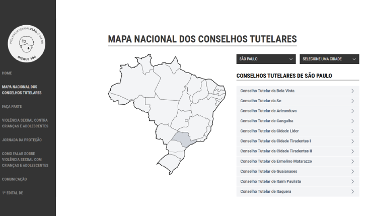 Nos 36 anos do ECA, Movimento Violência Sexual Zero lança Mapa Nacional dos Conselhos Tutelares para ampliar o acesso à rede de proteção de crianças e adolescentes